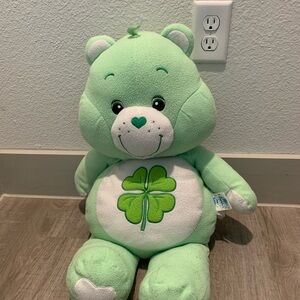 Care Bears Green Plush with Shamrock